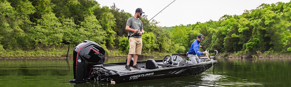 2018 Crestliner VT18 at Boat Country in Ripon, California