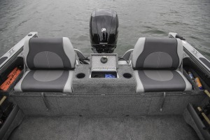 Crestliner Boat inside in Boat Country